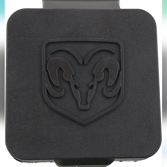 New Genuine Dodge RAM tow Hitch Receiver Plug with RAM's Head Logo - Picture 2 of 4